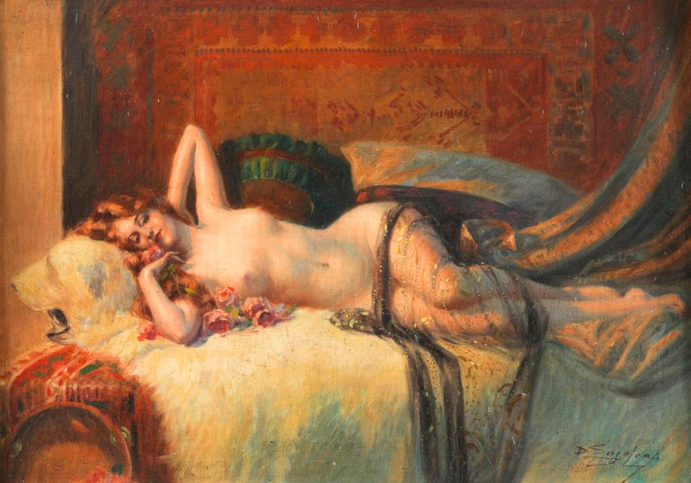 Donna distesa 2
